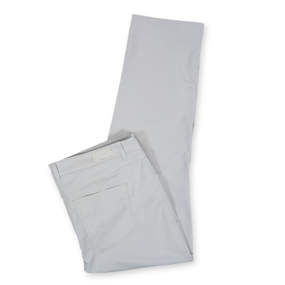Peter Millar EB66 Performance Five-Pocket Pants Mens 42x29 Gray‎ Chino Casual